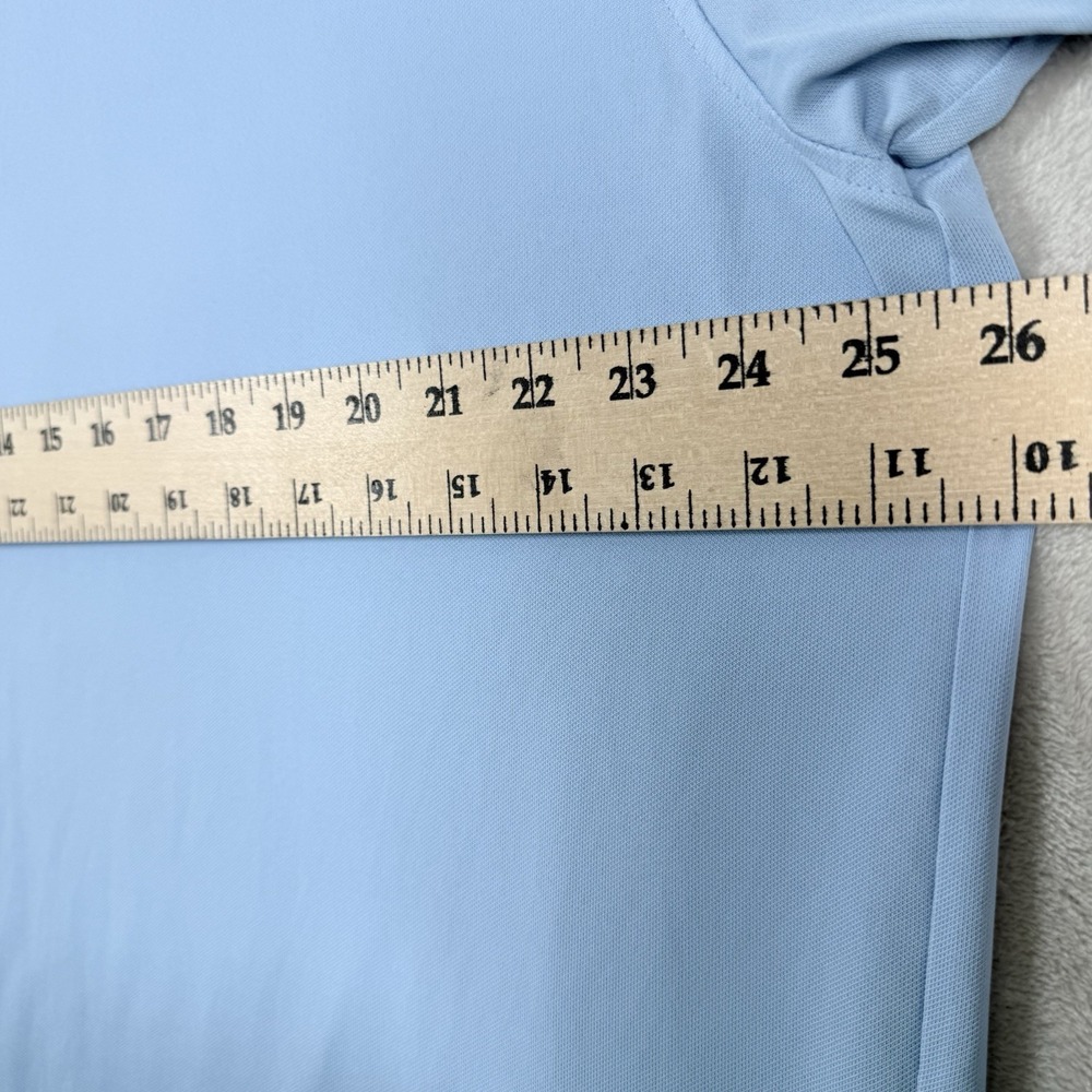 Peter Millar Summer Comfort Polo Shirt XL Golf Blue Preppy Resort Tropical Logo - Picture 7 of 8